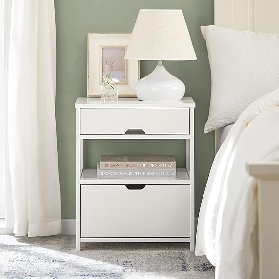 Bedside table with two drawers from Subai